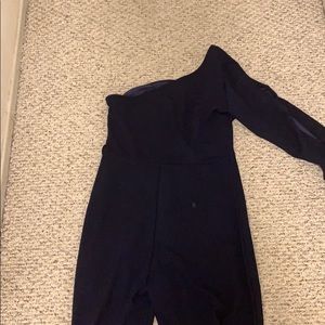 One Shoulder Jumpsuit Size : XL